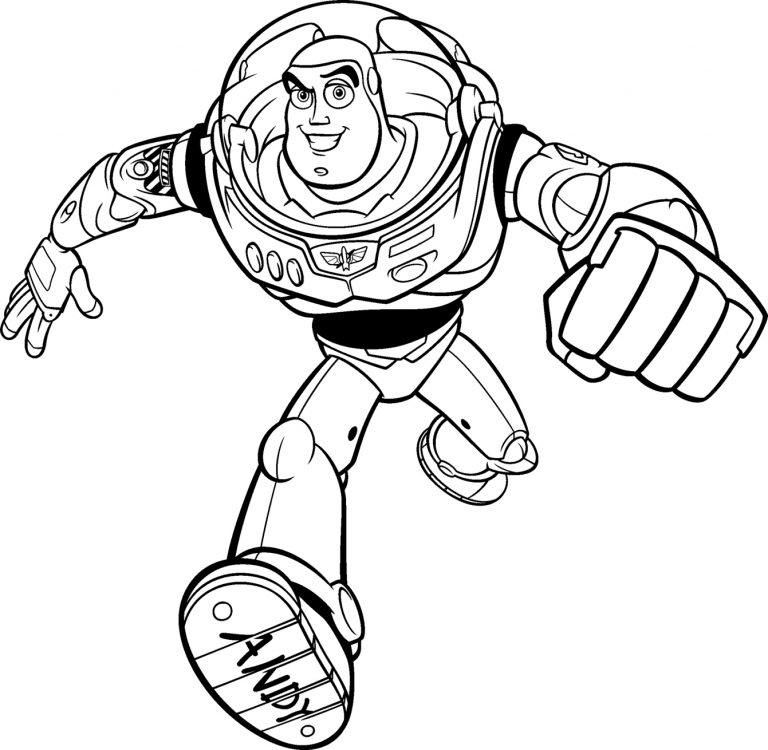 Toy Story Coloring Pages Woody And Buzz Coloring4free Coloring4Free