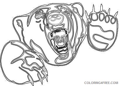 angry bear face sH6tU1 coloring