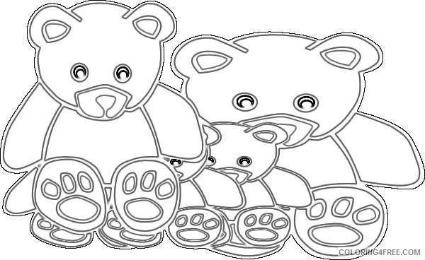 baby brown bear coloring pages - photo #45