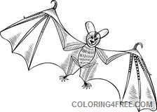 bat cartoon illustration stock 12548801 o6ogiR coloring