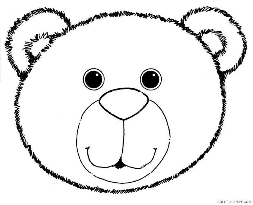 bear face co ly6yoz coloring
