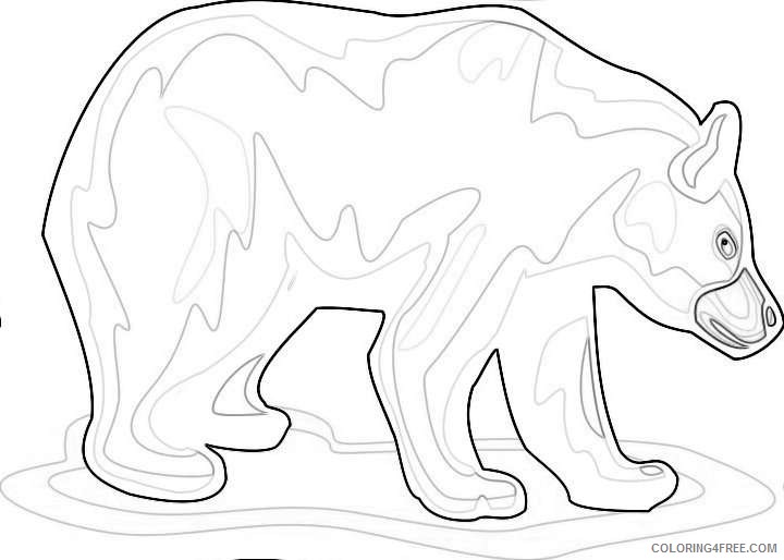 black bear coloring_002