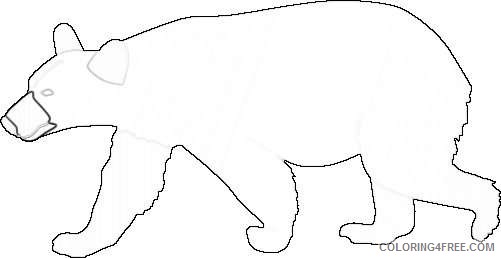 black bear drawing best IqyCCD coloring
