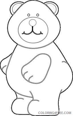 cute brown bear cute chubby brown bear with a pink nose nCvdNS coloring