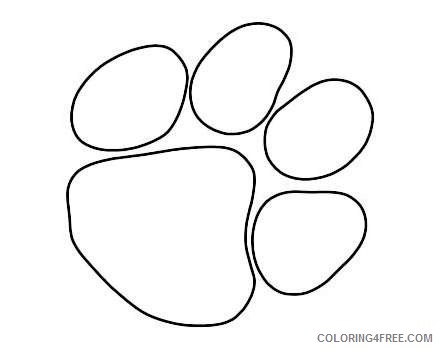 go back gallery for bearcat paw print TCUQpJ coloring