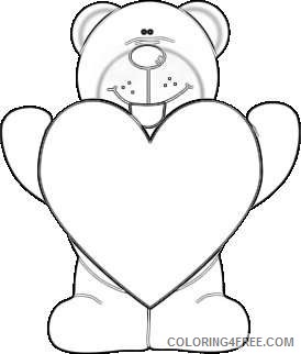 heart of a purple nose bear holding a giant red heart 8Zyrlo coloring