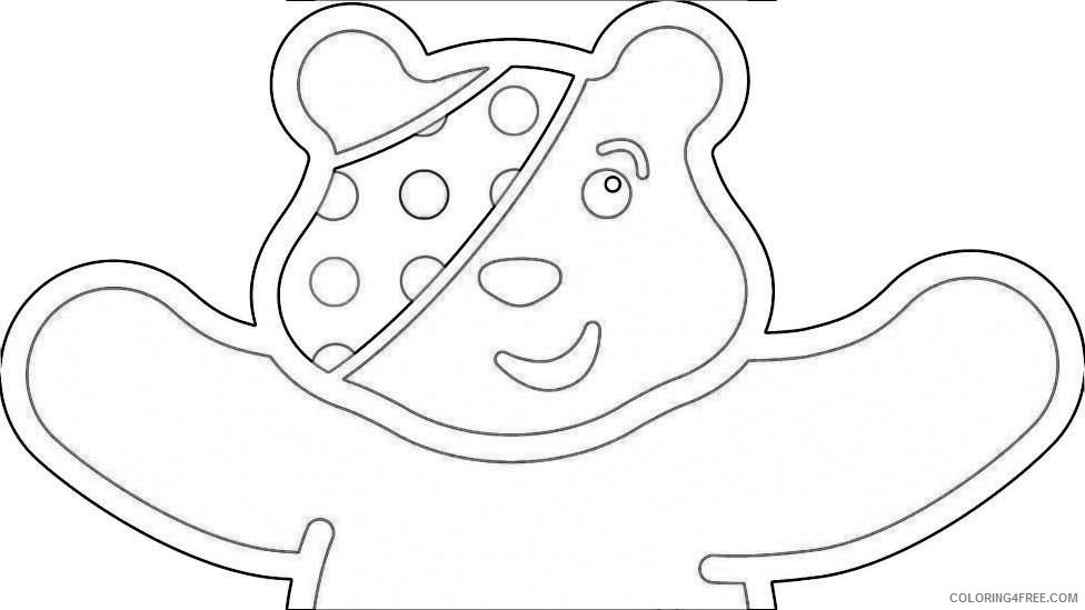 pudsey bear gets a makeover from famous designers cbbc newsround MSc6vx coloring