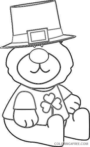 saint patrick s day bear saint patrick s day bear zUbZW4 coloring