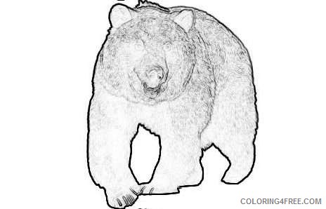 standing bear 2 coloring