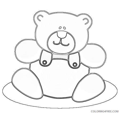 teddy bear 4 coloring_002