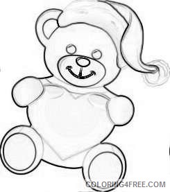 valentine s day png bear with heart set png 70 png xg7Rt7 coloring
