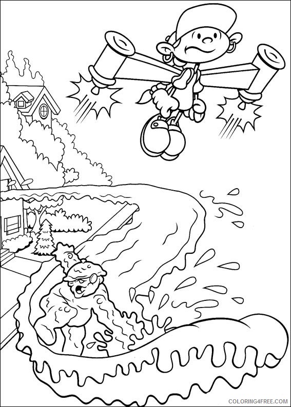 Codename Kids Next Door Coloring Pages Printable Coloring4free ...