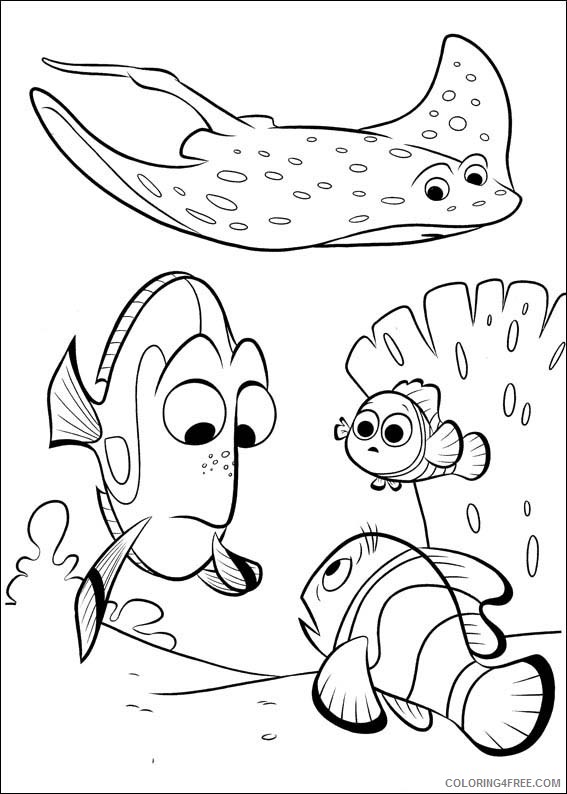 Finding Dory Coloring Pages TV Film Dory Otters Printable 2020 02772 ...