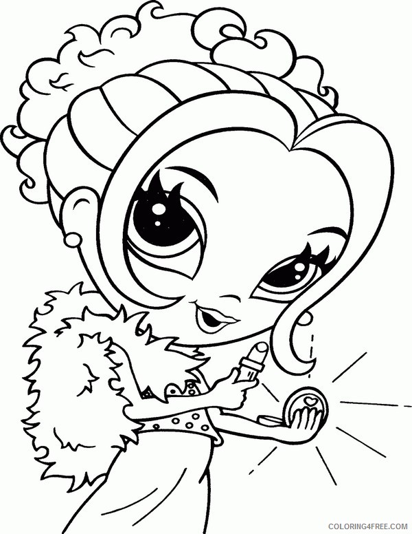 Lisa Frank Coloring Pages Printable Coloring4free - Coloring4Free.com