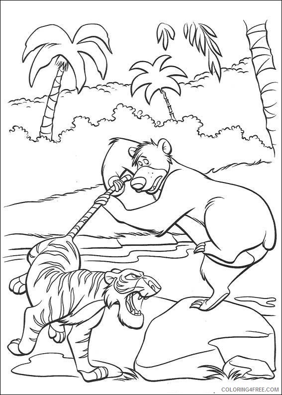 The Jungle Book Coloring Pages Printable Coloring4free