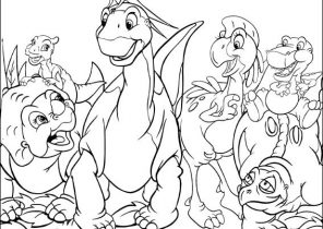 The Land Before Time Coloring Pages Page 3 Of 3 Coloring4free Com