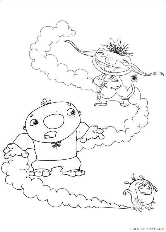 Wallykazam Coloring Pages Printable Coloring4free - Coloring4Free.com