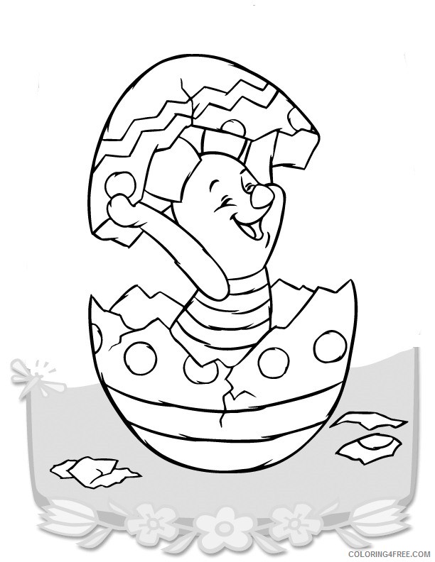 My Alphabet Note: Winnie The Pooh Hunny Pot Coloring Page : Pooh And