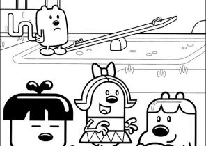 Wow Wow Wubbzy Coloring Pages Coloring4free Com
