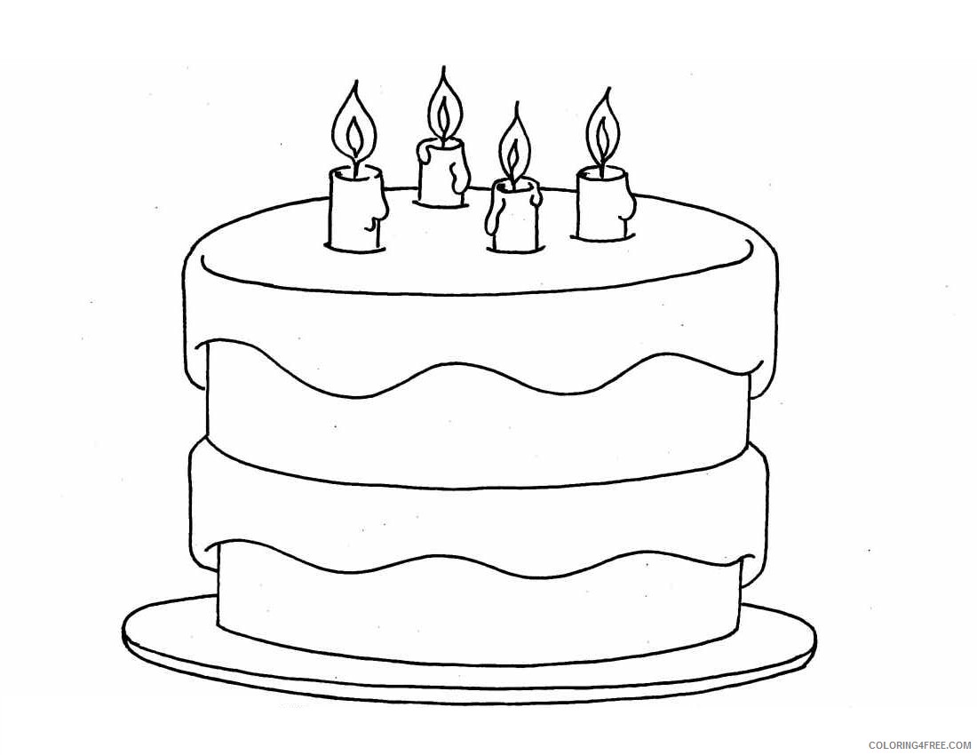 Featured image of post Cake Coloring Pages To Print / Currently, we advocate free birthday cake coloring page for you, this content is related with lalaloopsy mermaid coloring page.