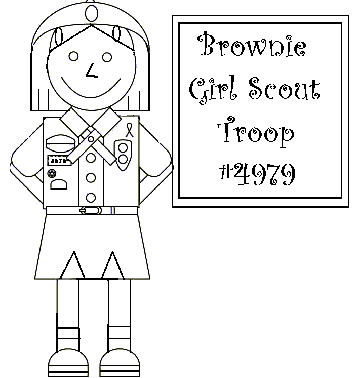 girl scout coloring pages im a daisy Coloring4free - Coloring4Free.com