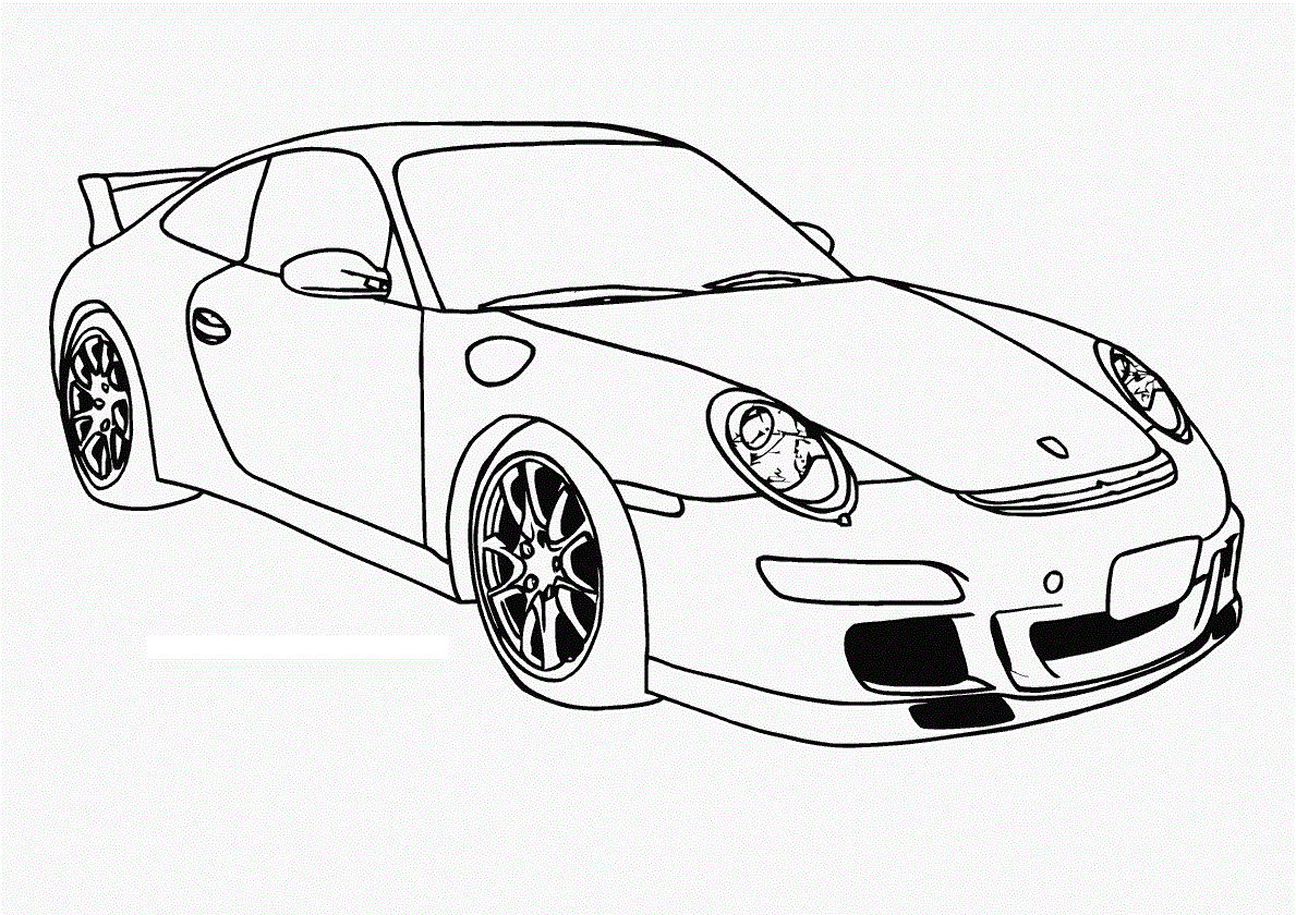 Cool Car Coloring Pages Bugatti Veyron Coloring4free Coloring4free Com