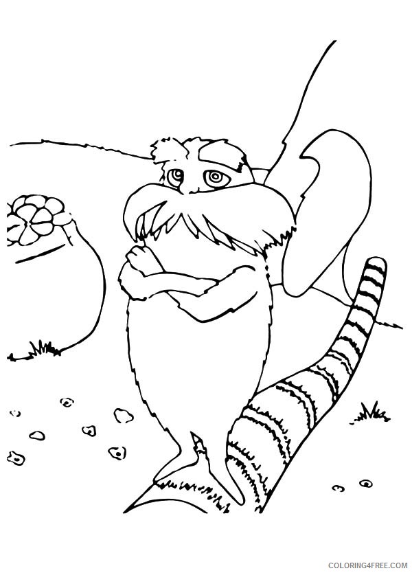 lorax coloring pages ted wiggins Coloring4free - Coloring4Free.com