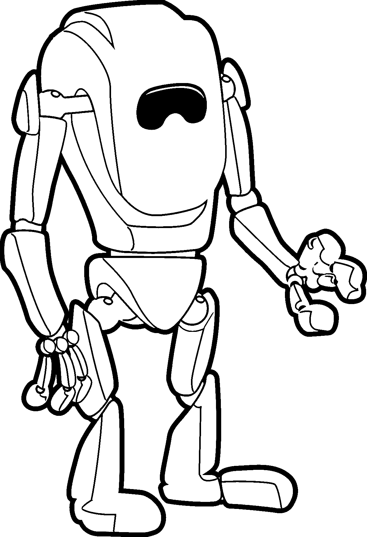 Free Robot Coloring Pages For Boys Coloring4free Coloring4free Com