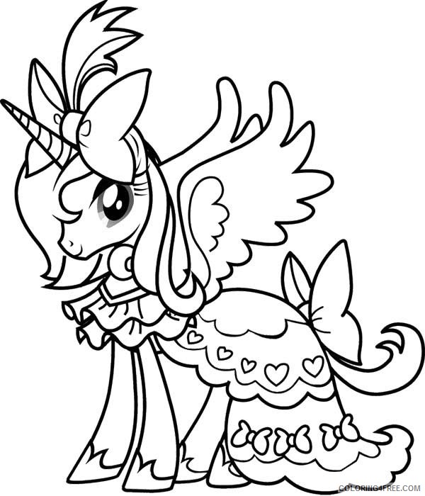 Free Unicorn Coloring Pages For Girls Coloring4free