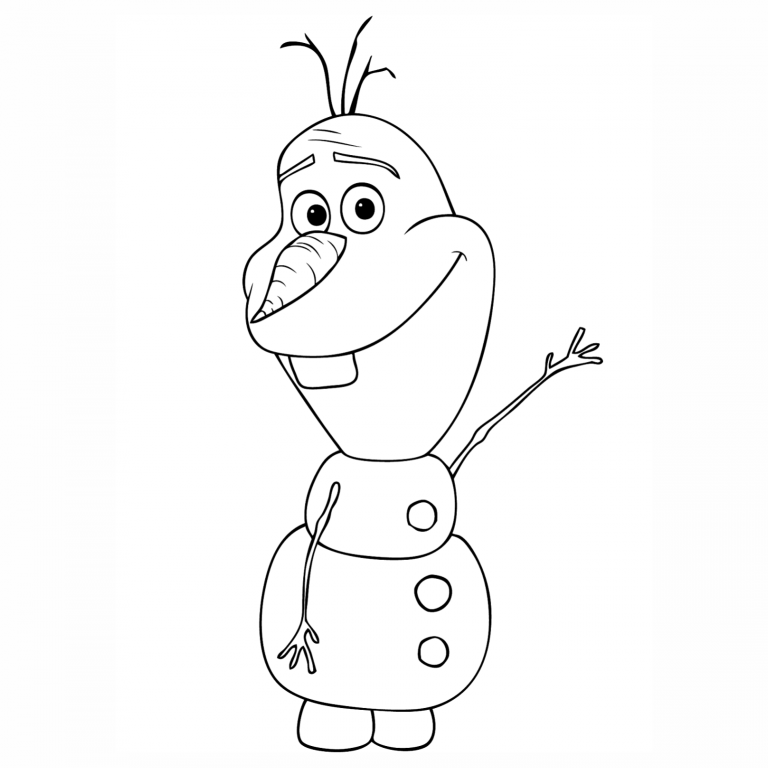 Olaf Coloring Pages TV Film Olaf Images Printable 2020 05642 ...