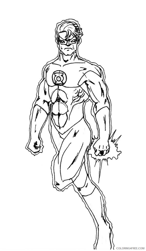Green Lantern Coloring Pages Lego Coloring4free Coloring4free Com
