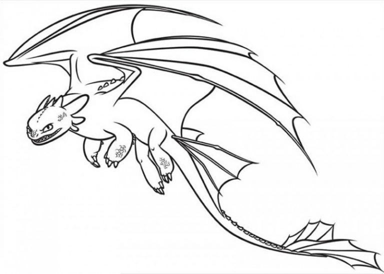 how to train your dragon coloring pages stormfly dragon Coloring4free ...