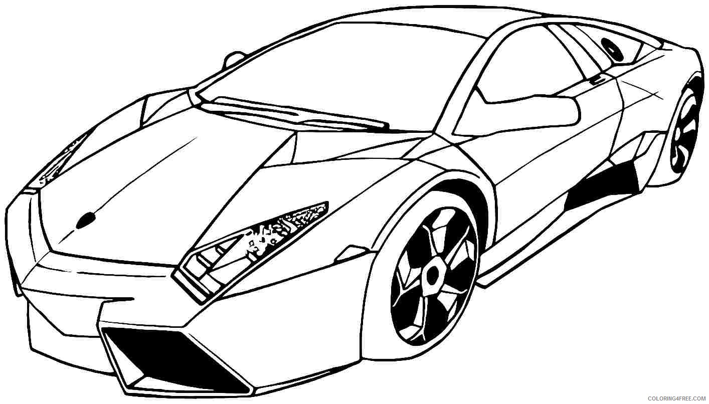 Lamborghini Coloring Pages Aventador Coloring4free Coloring4free Com