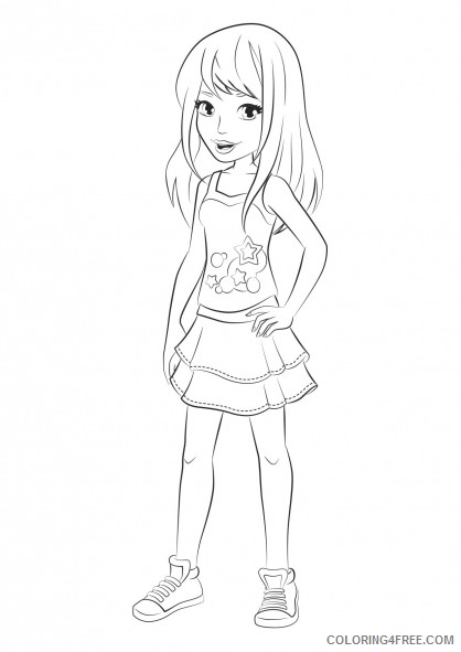 Download Lego Friends Coloring Pages Olivia | Colorpaints.co