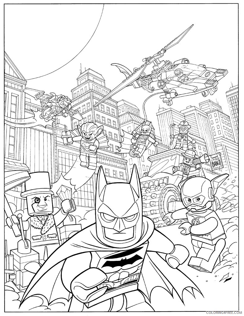 Lego Movie Coloring Pages Emmet Coloring4free Coloring4free Com