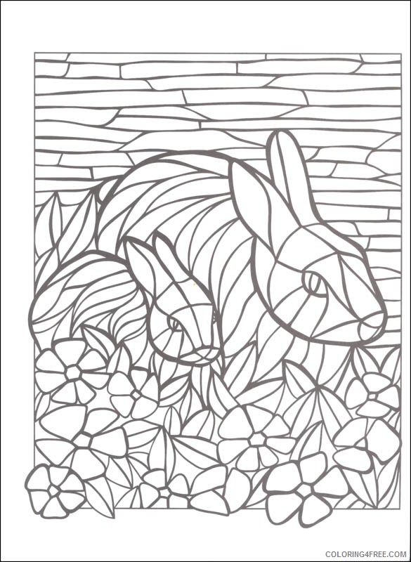 mosaic coloring pages cat and butterfly coloring4free