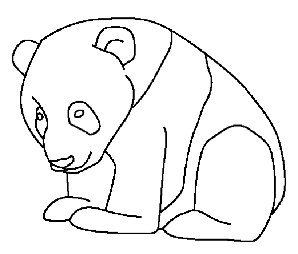 Panda Coloring Pages For Preschooler Coloring4free Coloring4free Com
