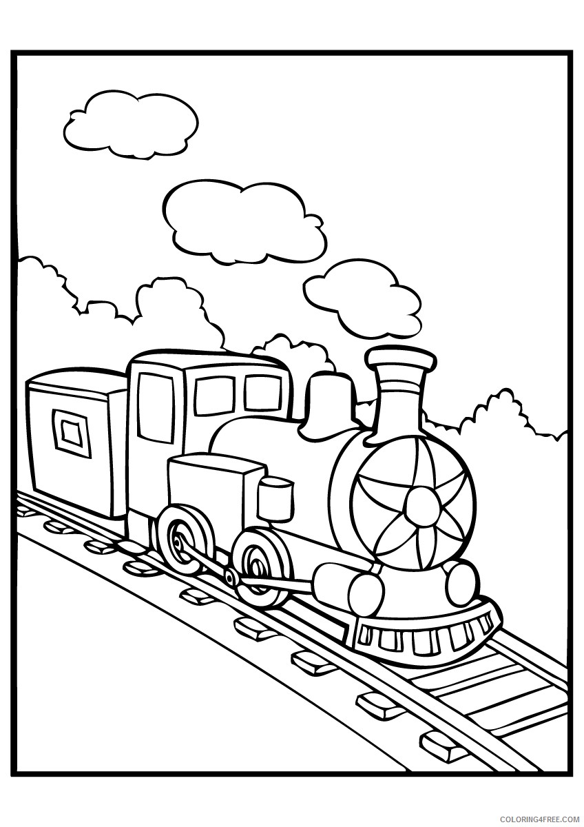 printable polar express coloring pages for kids Coloring4free ...