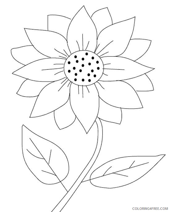 Featured image of post Sunflower Coloring Pages To Print - Sunflowers coloring page from sunflower category.