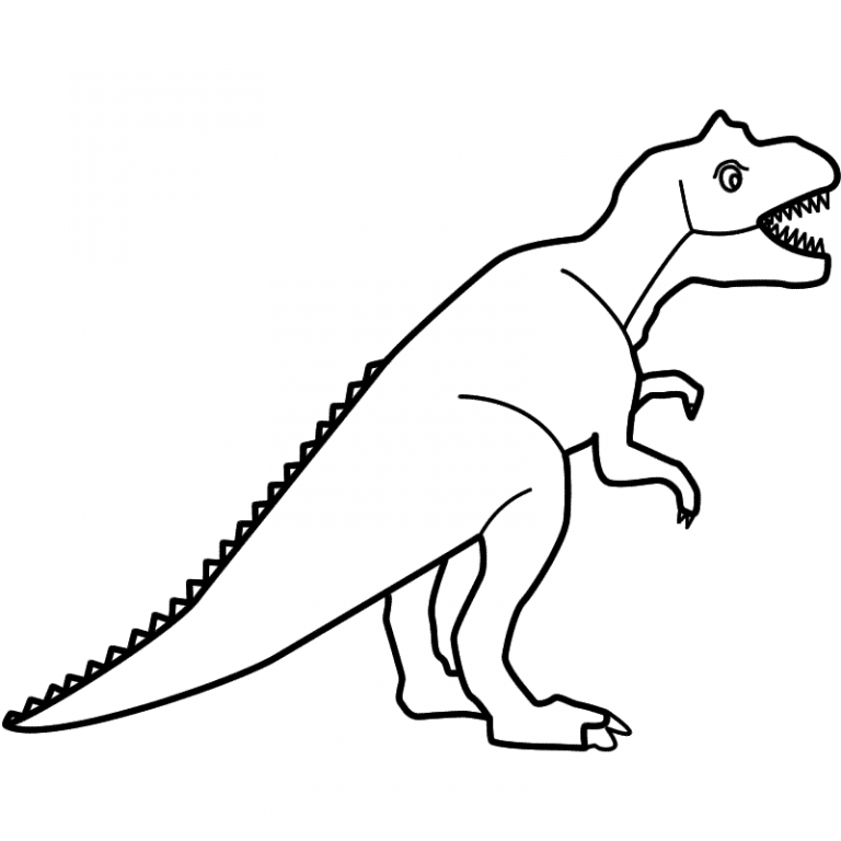 t rex coloring pages tyrannosaurus rex Coloring4free - Coloring4Free.com