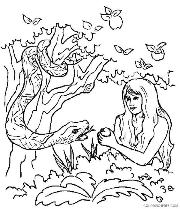 Soulmuseumblog: Adam And Eve And Snake Images To Coloring Pages