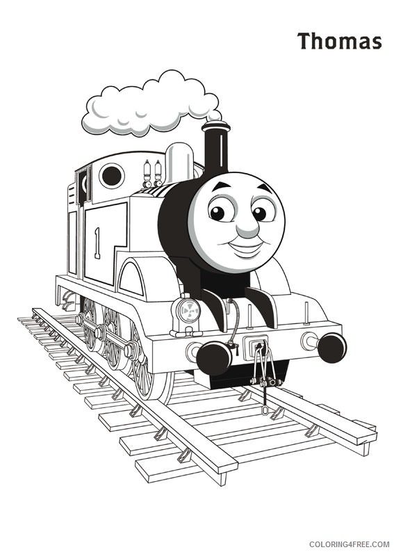 Download Thomas And Friends Coloring Pages Thomas The Train Coloring4free Coloring4free Com