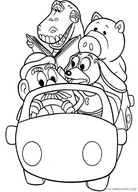 Toy Story Coloring Pages To Print Coloring4free Coloring4free Com