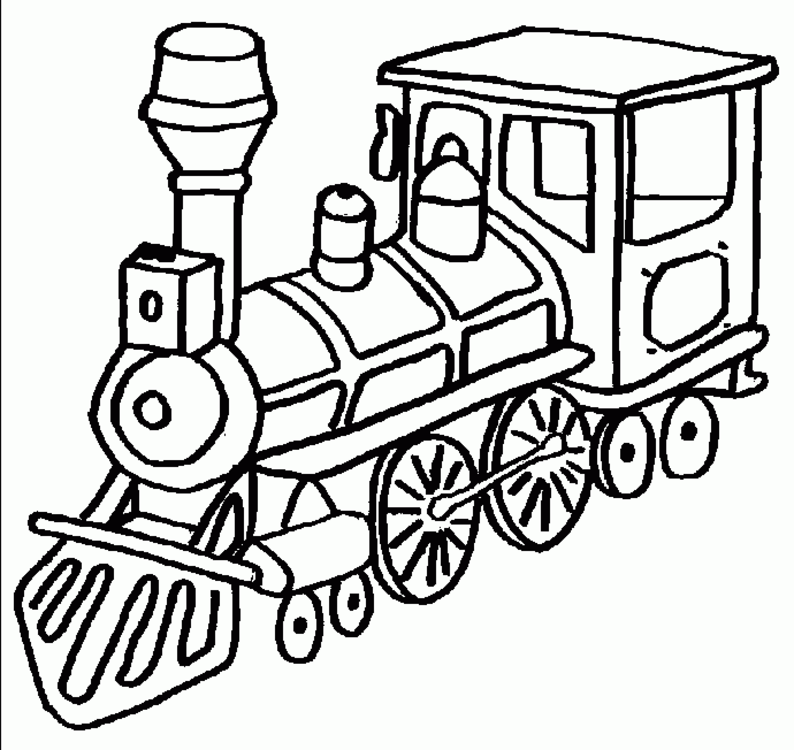 Train Coloring Pages For Kids Printable Coloring4free Coloring4free Com