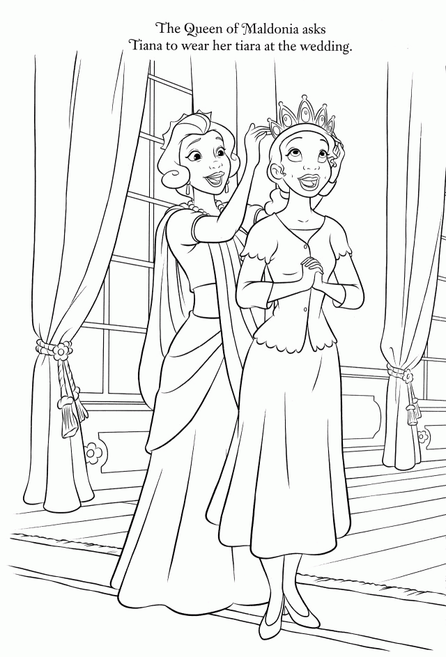 Disney Wedding Coloring Pages Timeless Miracle Com