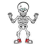 Skeleton Coloring Pages