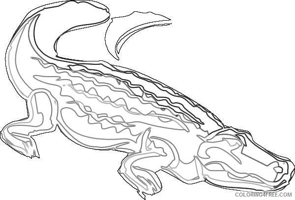 aligator 8 alligator for 2cow coloring