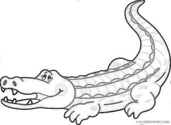 alligator coloring_001