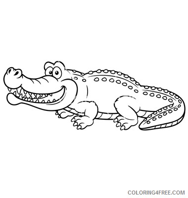 alligator outline crocodile outline EBrpnv coloring