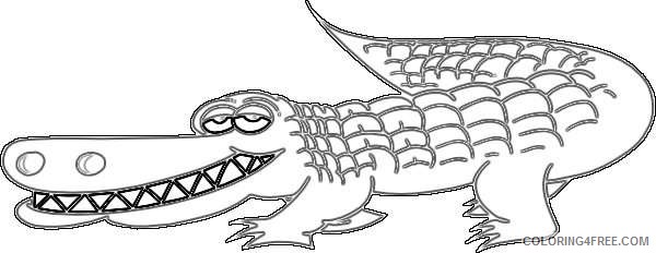 sad alligator coloring page Alligators coloring pages in 2021